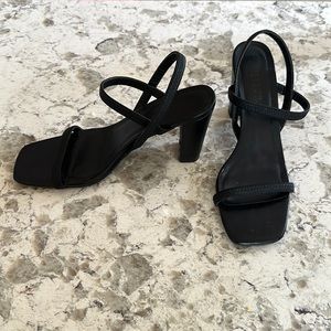EUC Strappy Black Women’s Heels